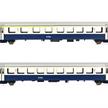 PIKO 96794AC BLS Personenwagenset EWI 1 x AB, 1 x B, AS-türen, Omegalogo, 2teilig, AC | Bild 1