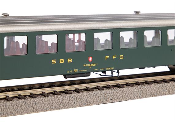 PIKO 96799 SBB EW I-Wagen 2. Klasse alte Schrift, IV - H0 (1:87) | Bild 5