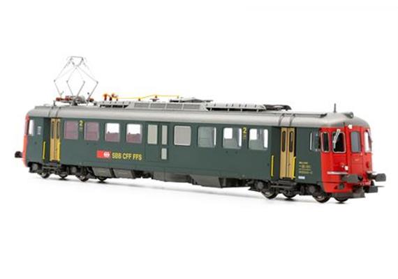 PIKO 96851 SBB RBe 4/4 1447 + BDt EW II mit roter Strinfront, DC | Bild 2