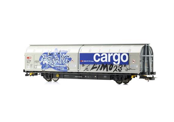 PIKO 97124 SBB Schiebwandwagen Habillns mit neuen Graffitis. Ep. VI - H0 (1:87) | Bild 6