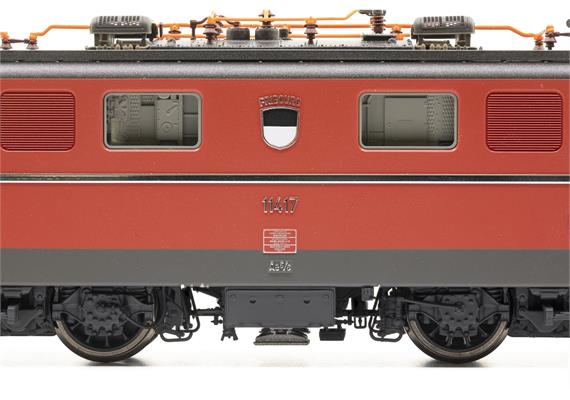 PIKO 97207 SBB E-Lok Ae 6/6 11417 Kanton Fribourg DC - H0 (1:87) | Bild 4