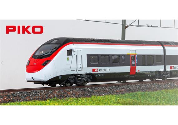 PIKO 97233 SBB Triebzug Giruno "Thurgau" 5- teil. RABe 501 008 EpVI, DCS - H0 (1:87) | Bild 1