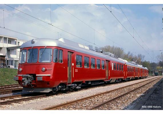 PIKO 97253 SBB Triebzug RABDe 12/12 3-teilig MIRAGE, rot, Ep. III, ACS | Bild 1