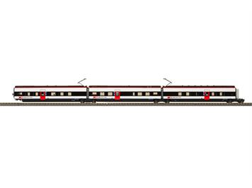PIKO 97331 SBB Giruno Wagen Set 1 (B,C,D), zu RABe 501 011 Thurgau, Ep. VI, DCS - H0