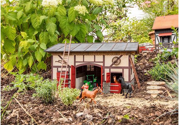 POLA 331147 Pferdestall - Spur G IIm (1:22,5)