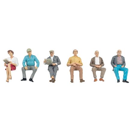 POLA 331503 6 sitzende Waggon-Reisende III - Spur G