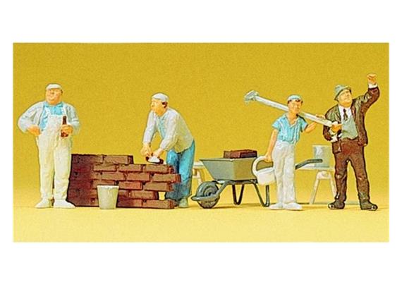 Preiser 10251 Maurer, Zubehör