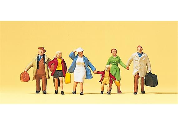 Preiser 102881 Fam. Krause verreist