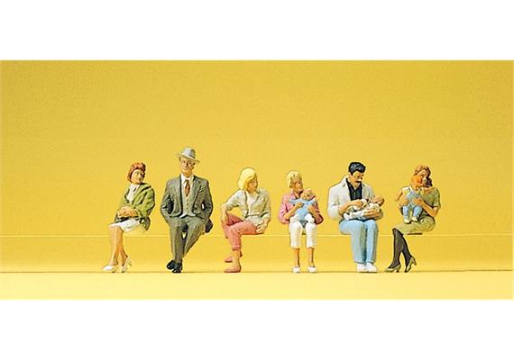 Preiser 10332 sitzende Personen