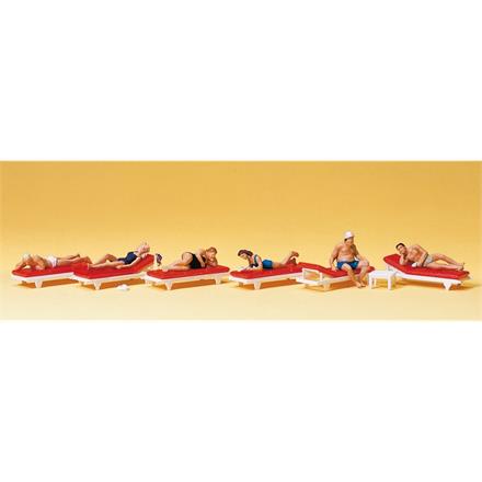 Preiser 10429 Sonnenbad - H0 (1:87)