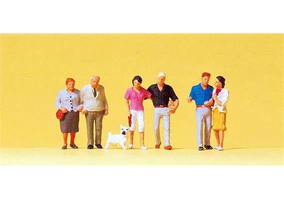 Preiser 10527 Paare und Hund