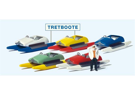 Preiser 10685 Tretbootverleih - H0 (1:87)