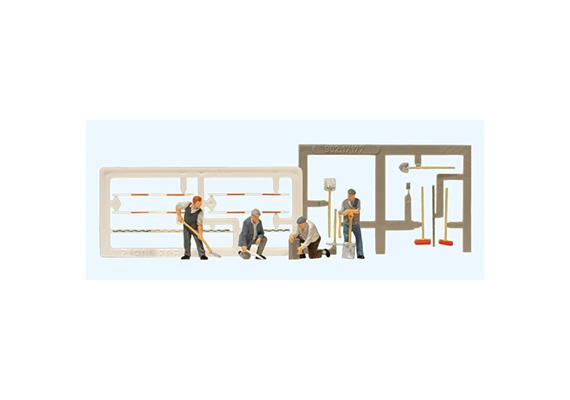 Preiser 10780 Feldgeschworene mit Messlatten - H0 (1:87)