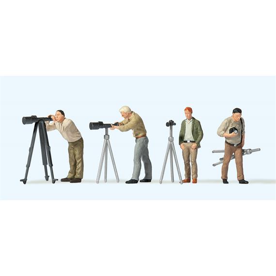Preiser 10804 Fotografen mit Stativ - H0 (1:87) Preiser 10804 Fotografen mit Stativ - H0 (1:87)