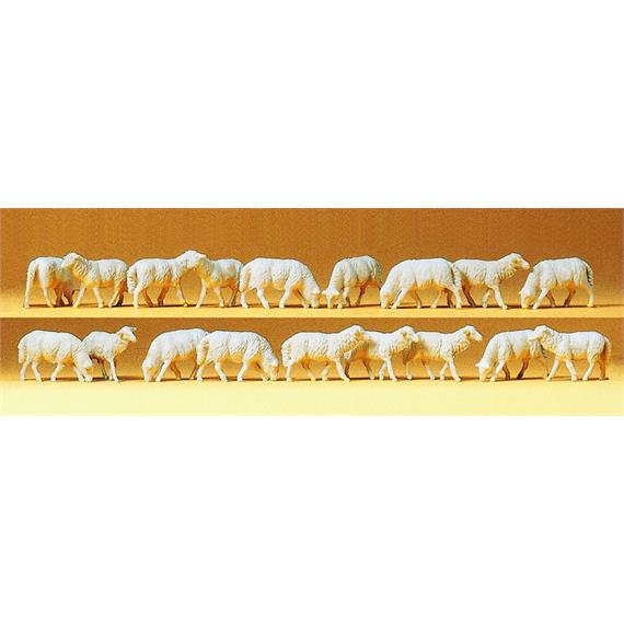 Preiser 14161 Schafe, 18 Stück - H0 (1:87) Preiser 14161 Schafe, 18 Stück - H0 (1:87)