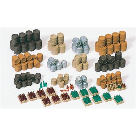 Preiser 17105 Bierfässer, Bierkästen und Flaschen - H0 (1:87)