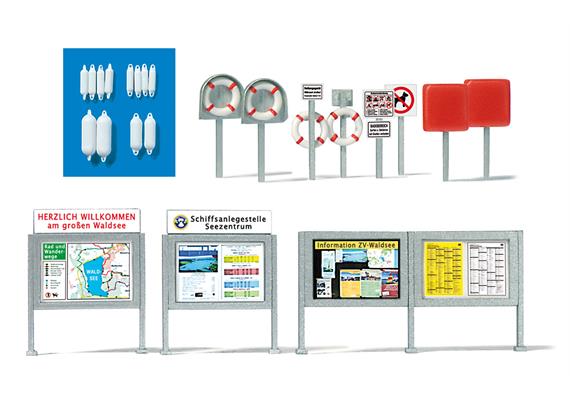 Preiser 17317 Schilder und Tafeln - H0 (1:87)