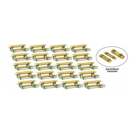 Preiser 24707 Biertischgarnituren - H0 (1:87)