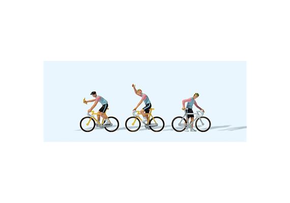 Preiser 25008 Radrennfahrer, Team 3 - H0 (1:87)