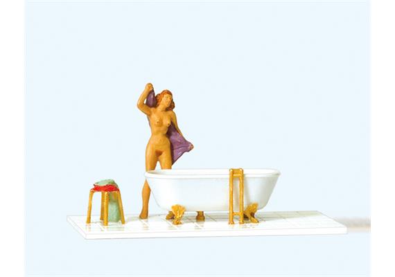 Preiser 28159 Frau an der Badewanne - H0 (1:87)