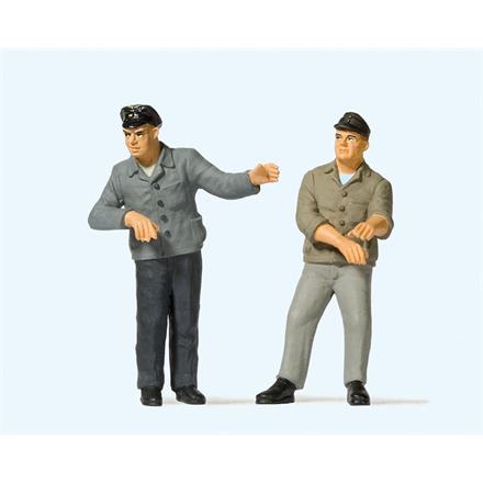 Preiser 44919 Lokführer und Heizer - G IIm (1:22,5)