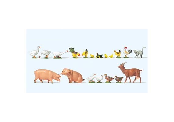 Preiser 65326 Kleintierset - Spur 0 (1:43)