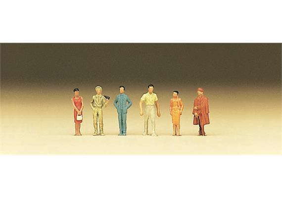 Preiser 79022 Passanten, stehend - N (1:160)