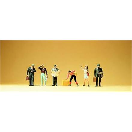 Preiser 79112 Reisende am Bahnsteig N