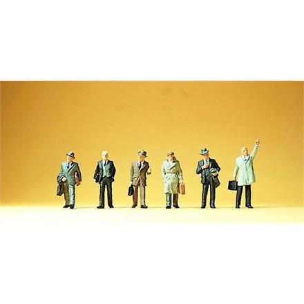 Preiser 79114 Geschäftsleute mit Aktenkoffer - N (1:160)