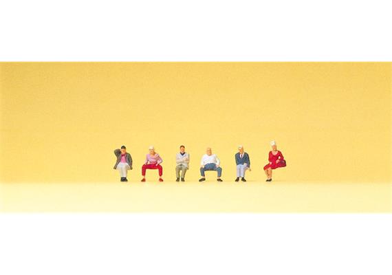 Preiser 88554 Sitzende Reisende Z