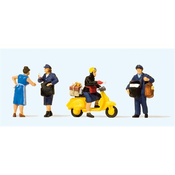 Preiser Deutsche Bundespost, Motorroller HO