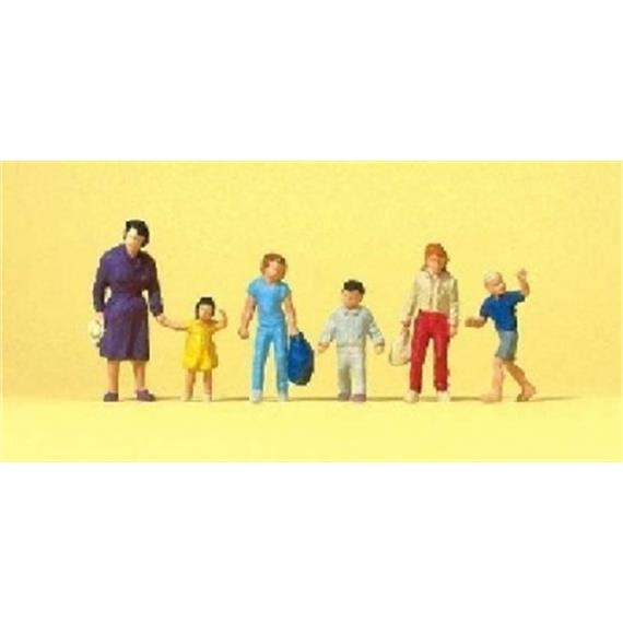 Preiser gehende Frau und Kinder Preiser gehende Frau und Kinder