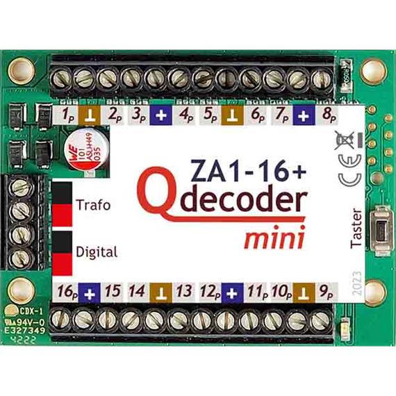 Qdecoder QD223 Lichtsignaldecoder Qdecoder ZA1-16+-mini