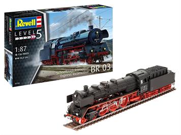 Revell 02166 Standard express locomotive 03 class with tender - H0 (1:87)