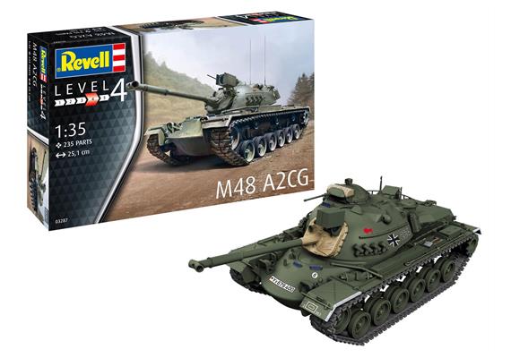 Revell 03287 M48 A2CG, Massstab 1:35 | Bild 1