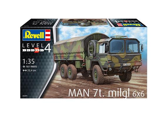 Revell 03291 MAN 7t Milgl - Maßstab 1:35 | Bild 2