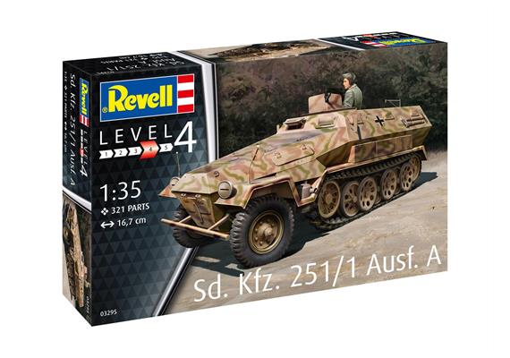 Revell 03295 Sd.Kfz. 251/1 Ausf.A, Massstab 1:35 | Bild 2