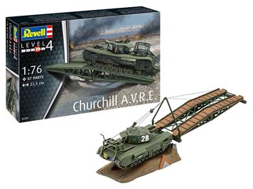 Revell 03297 Churchill A.V.R.E., Bausatz - Maßstab: 1:76