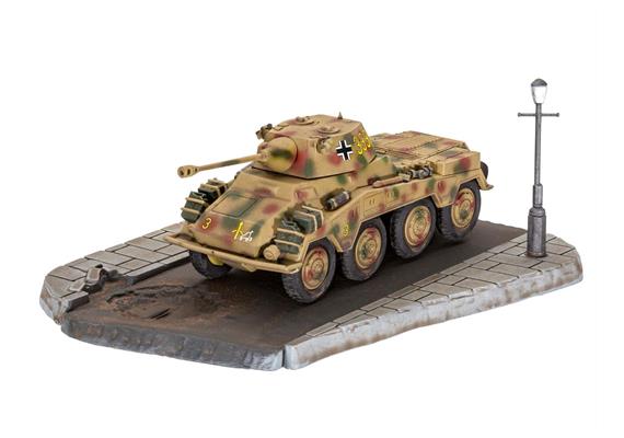 Revell 03298 First Diorama Set - Sd.Kfz. 234/2 Puma, Bausatz, Maßstab: 1:76 | Bild 1