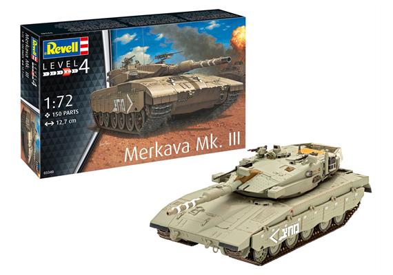 Revell 03340 Merkava Mk.III - Massstab 1:72 | Bild 1