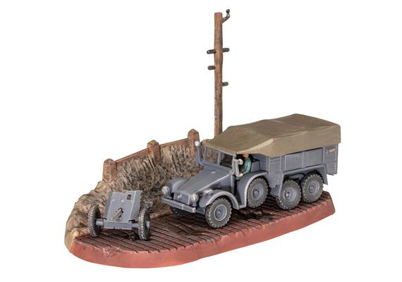 Revell 03344 Krupp Protze KFZ 69 with 3,7cm Pak - Massstab 1:76 | Bild 2