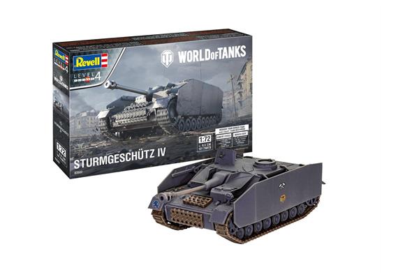Revell 03502 Sturmgeschütz IV "World of Tanks", Masstab 1:72 | Bild 1