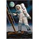Revell 03702 Apollo 11 Astronaut on the Moon (50Y. Moon Landing) 1:8
