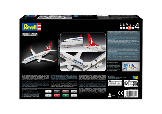 Revell 03772 Boeing 737-800 "Turkish Airlines" - Massstab 1:144 | Bild 2