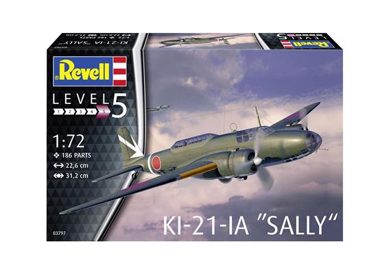 Revell 03797 Mitsubishi Ki-21 'Sally' - Massstab 1:72 | Bild 6