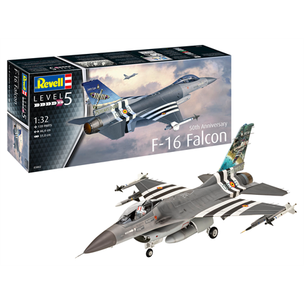 Revell 03802 50th Anniversary F-16 Falcon - Massstab 1:32