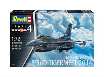 Revell 03844 Lockheed Martin F-16D Tigermeet 2014, Massstab 1:72