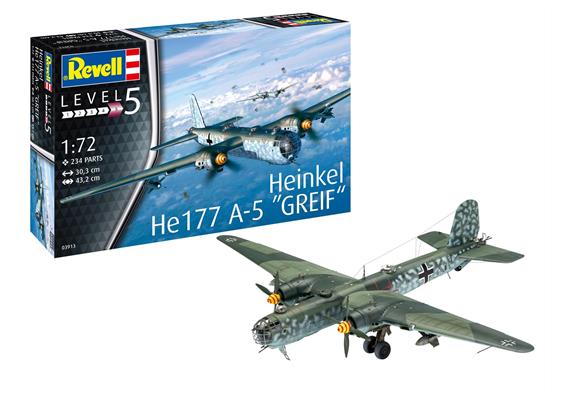 Revell 03913 Heinkel He177 A-5 Greif - Massstab (1:72) | Bild 1