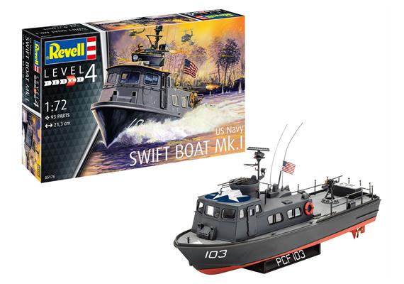 Revell 05176 US Navy Swift Boat MkI, Massstab 1:72 | Bild 1