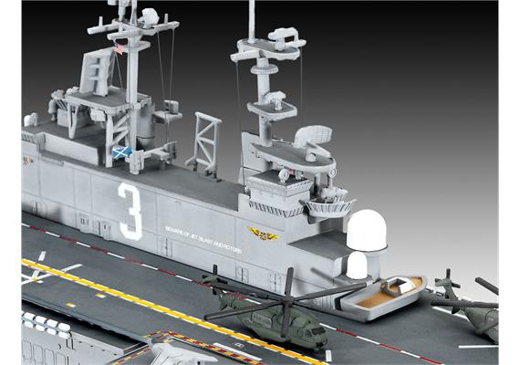 Revell 05178 Assault Carrier USS WASP CLASS - Massstab 1:700 | Bild 3